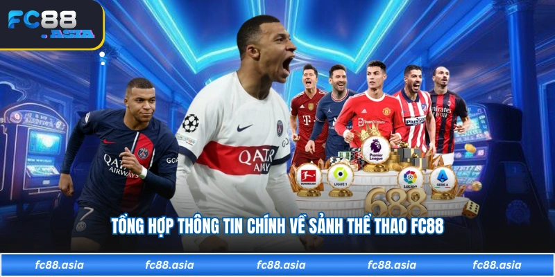 Tổng hợp thông tin chính về sảnh thể thao FC88
